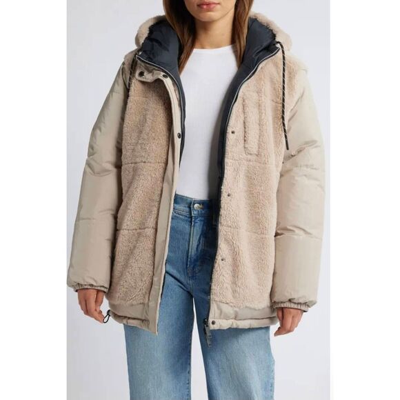 NEW UGG Extreme Shasta Puffer Reversible Jacket Women’s Size S - Picture 6 of 11